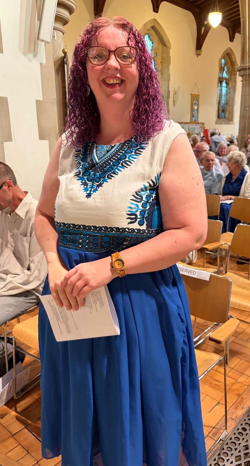 Helen Baker, our Licensed Lay Worker